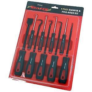 Scraper Hook And Pick Set - 9 pc O Ring & Seal Remover