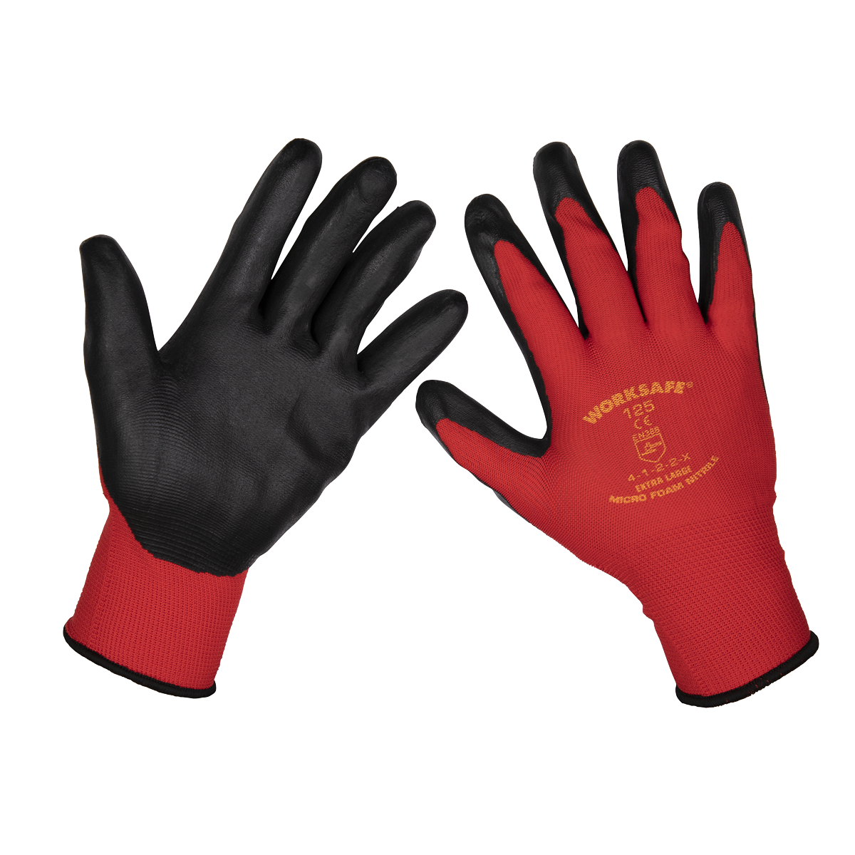 Flexi Grip Nitrile Foam Gloves (X-Large) - Pack of 12 Pairs