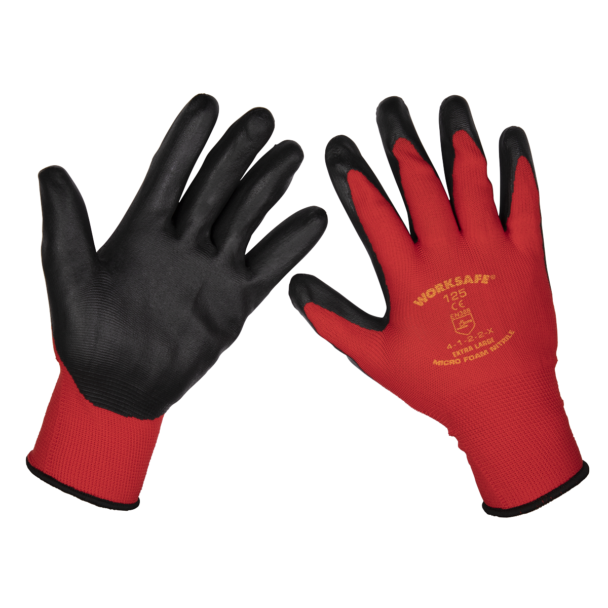 Nitrile Foam Gloves (X-Large) - Pack of 120 Pairs