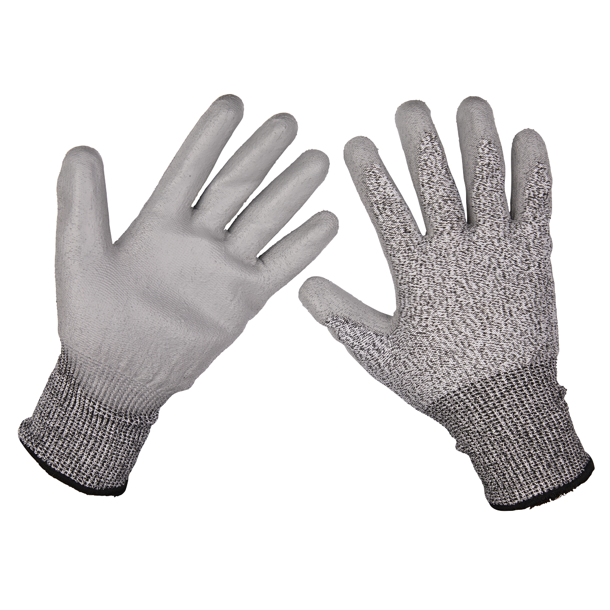 Anti-Cut PU Gloves (Cut Level C - Large) - Pair