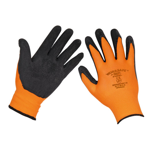 Foam Latex Grippa Gloves (X-Large) - Pack of 12 Pairs