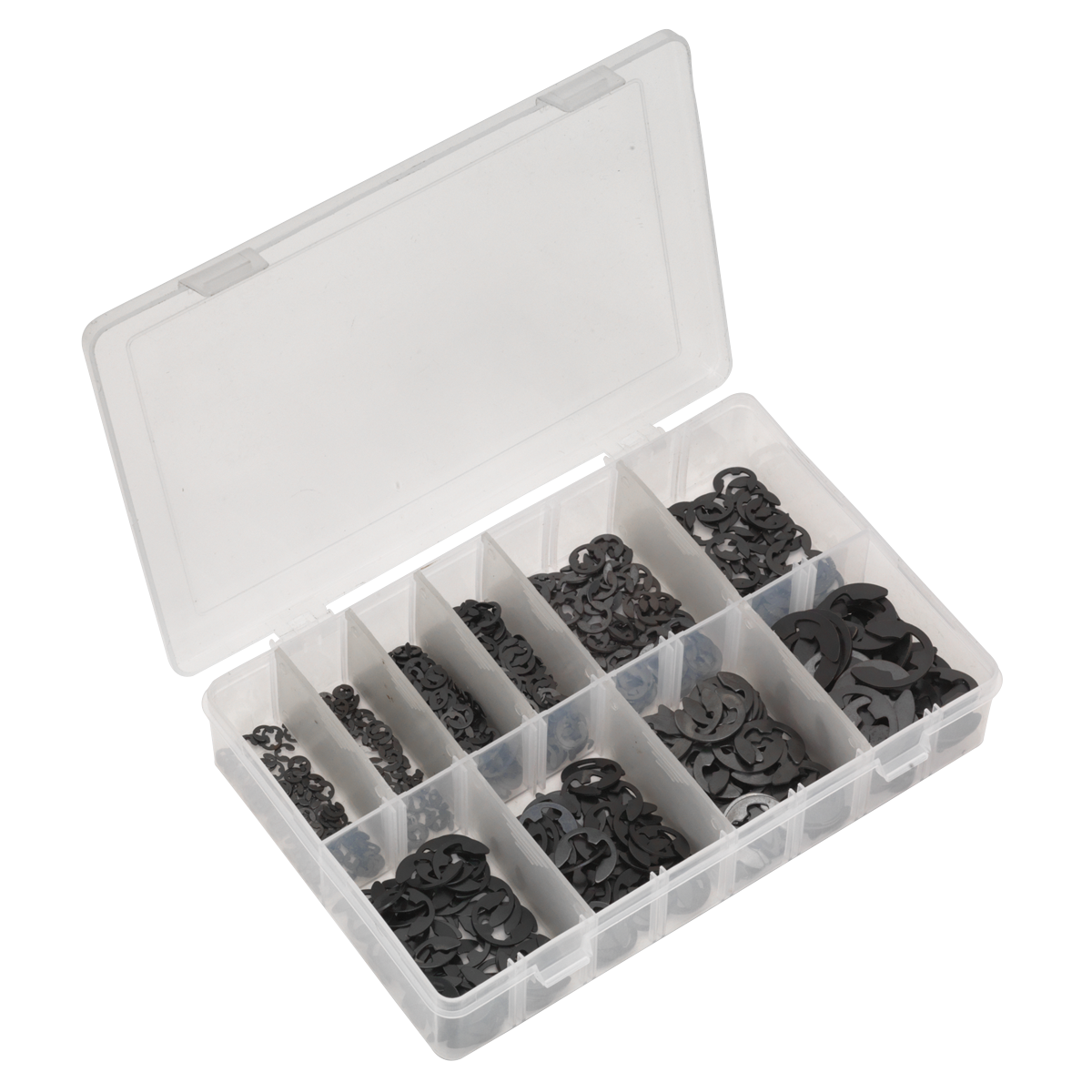 800pc E-Clip Retainer Assortment - Imperial