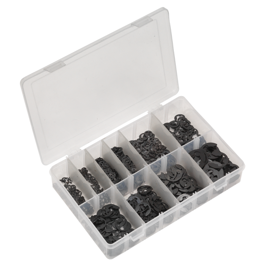 800pc E-Clip Retainer Assortment - Imperial