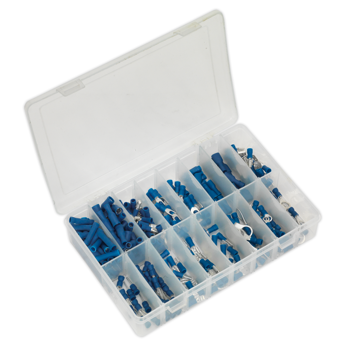 280pc Blue Crimp Terminal Assortment