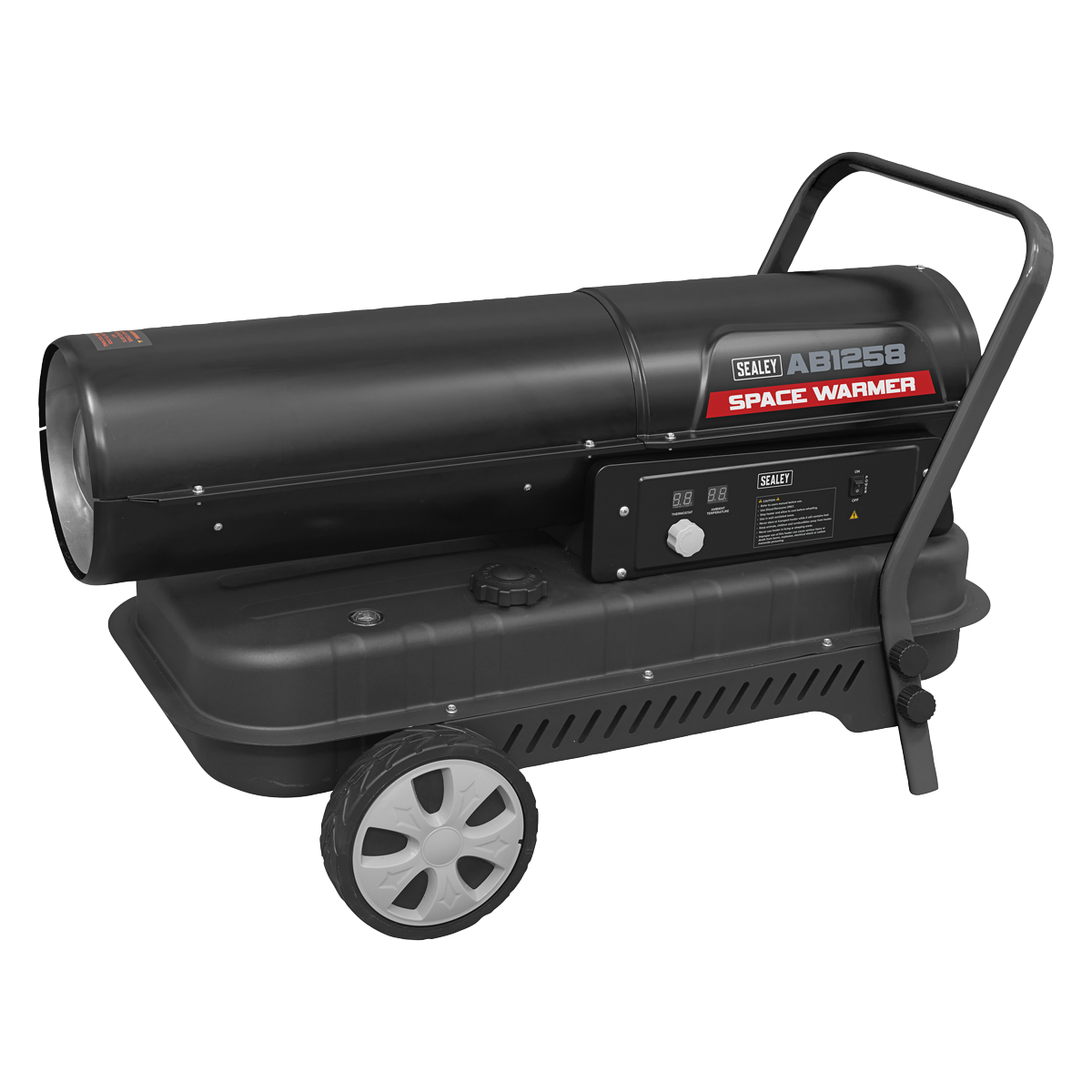 135,000Btu/hr Space Warmer® Kerosene/Diesel Heater with Wheels