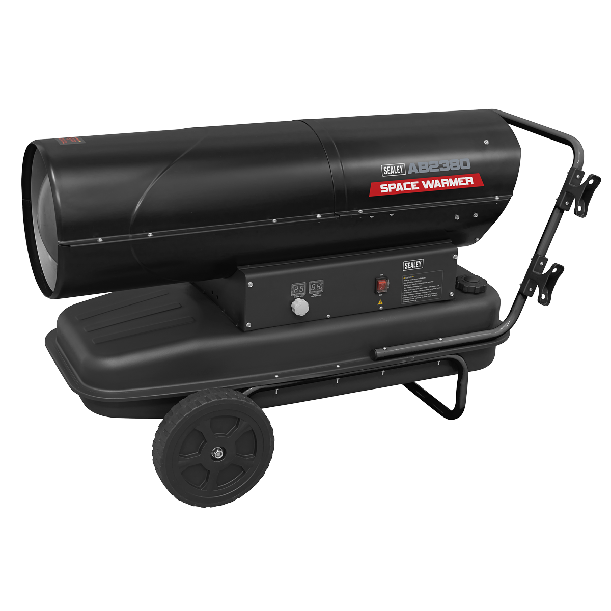 240,000Btu/hr Space Warmer® Kerosene/Diesel Heater with Wheels