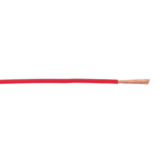 50m 32/0.20mm Thin Wall Automotive Cable - Red