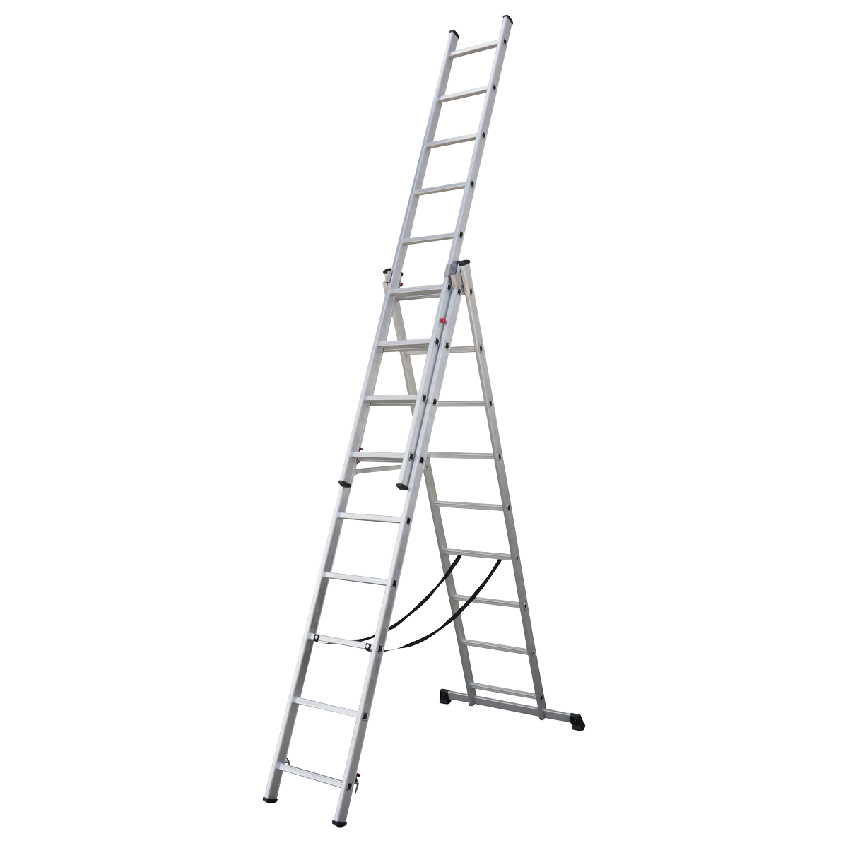 Aluminium Extension Combination Ladder 3x9 EN 131