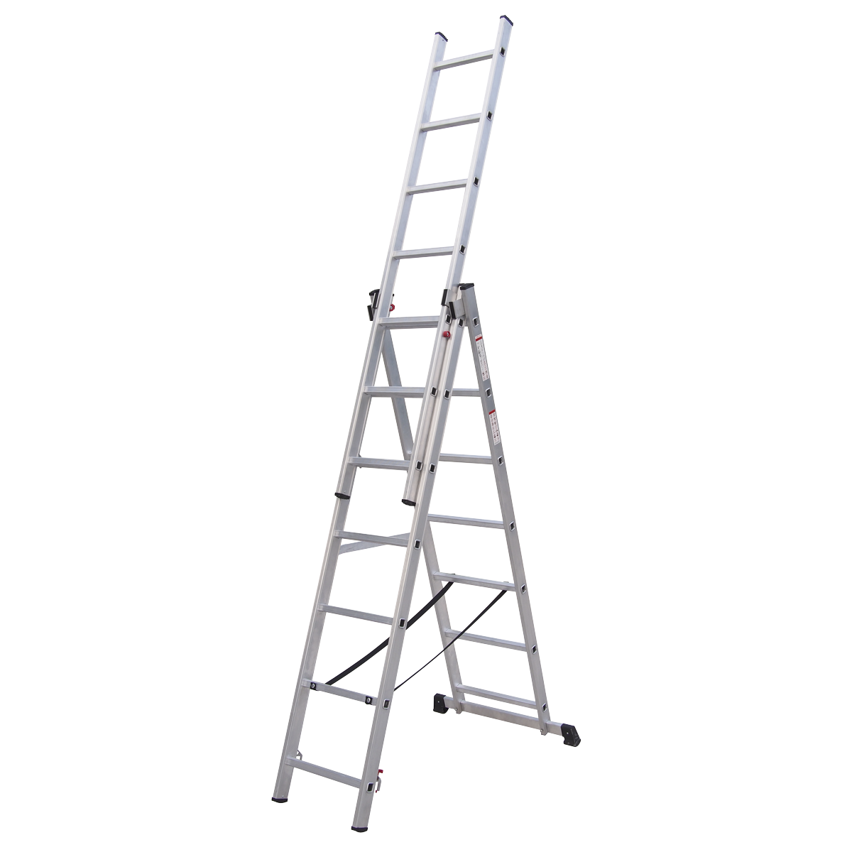 Aluminium Extension Combination Ladder 3x7 EN 131