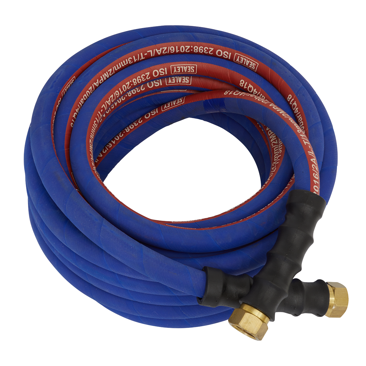 10m x Ø13mm Extra-Heavy-Duty Air Hose with 1/2"BSP Unions