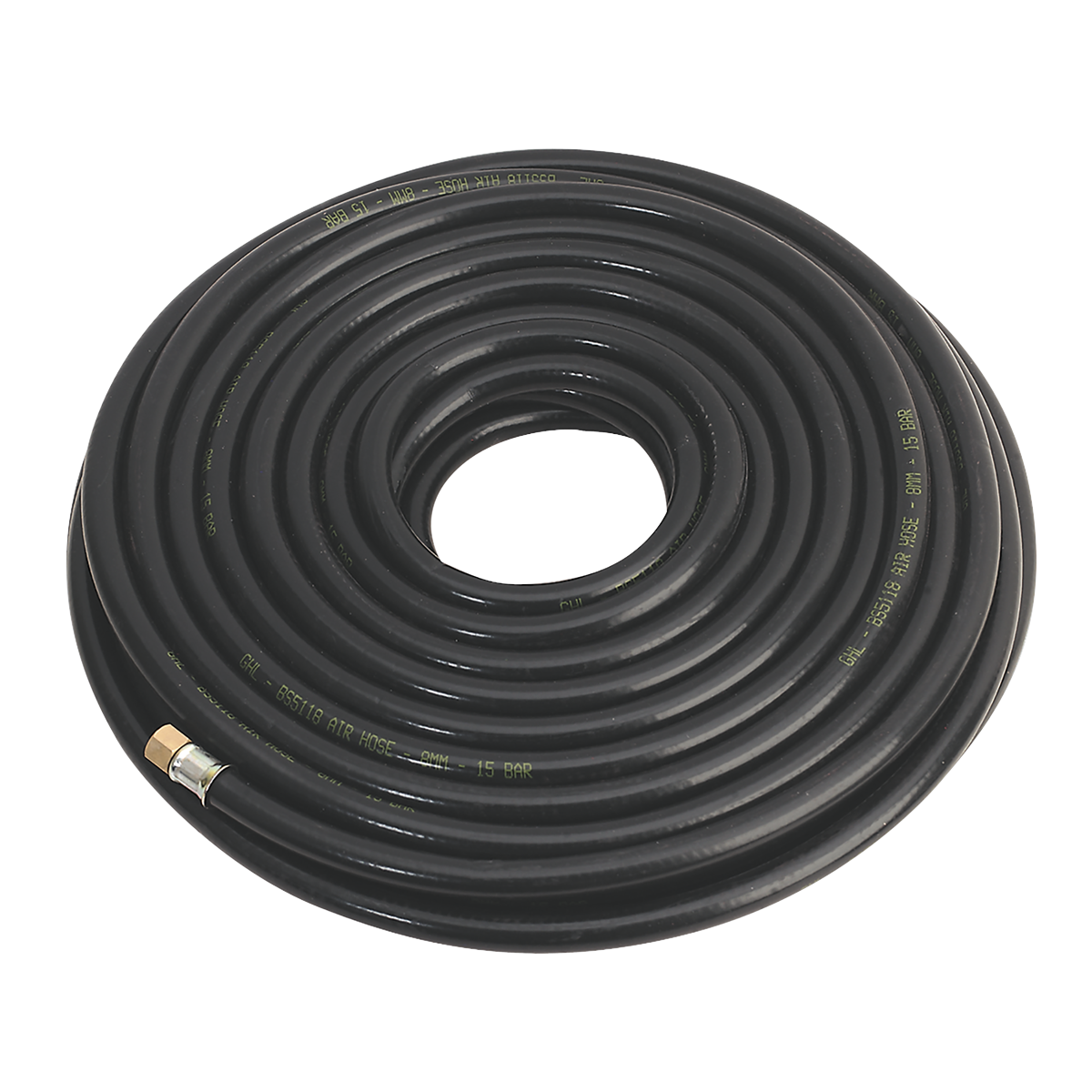 20m x Ø8mm Heavy-Duty Air Hose with 1/4"BSP Unions