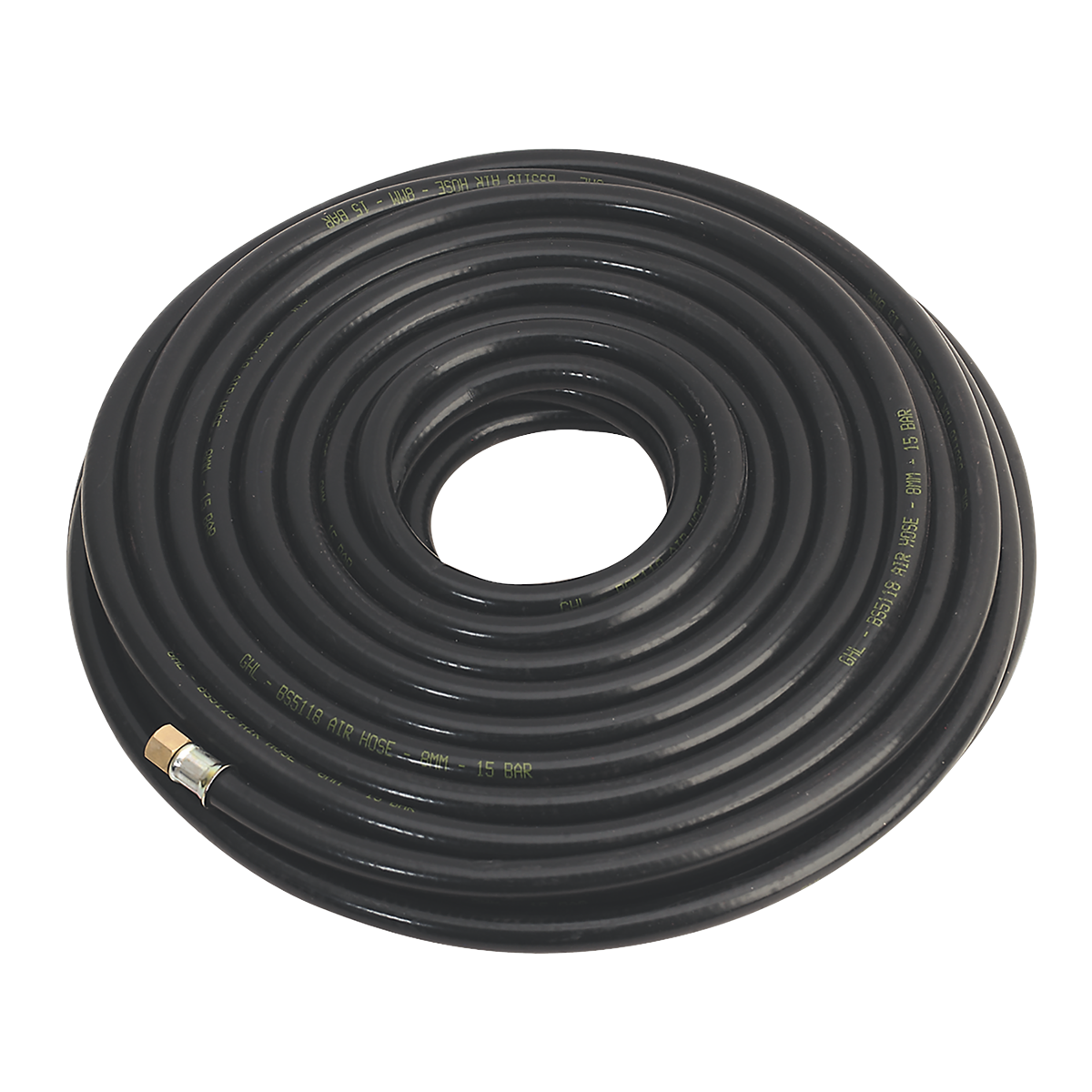 30m x Ø8mm Heavy-Duty Air Hose with 1/4"BSP Unions