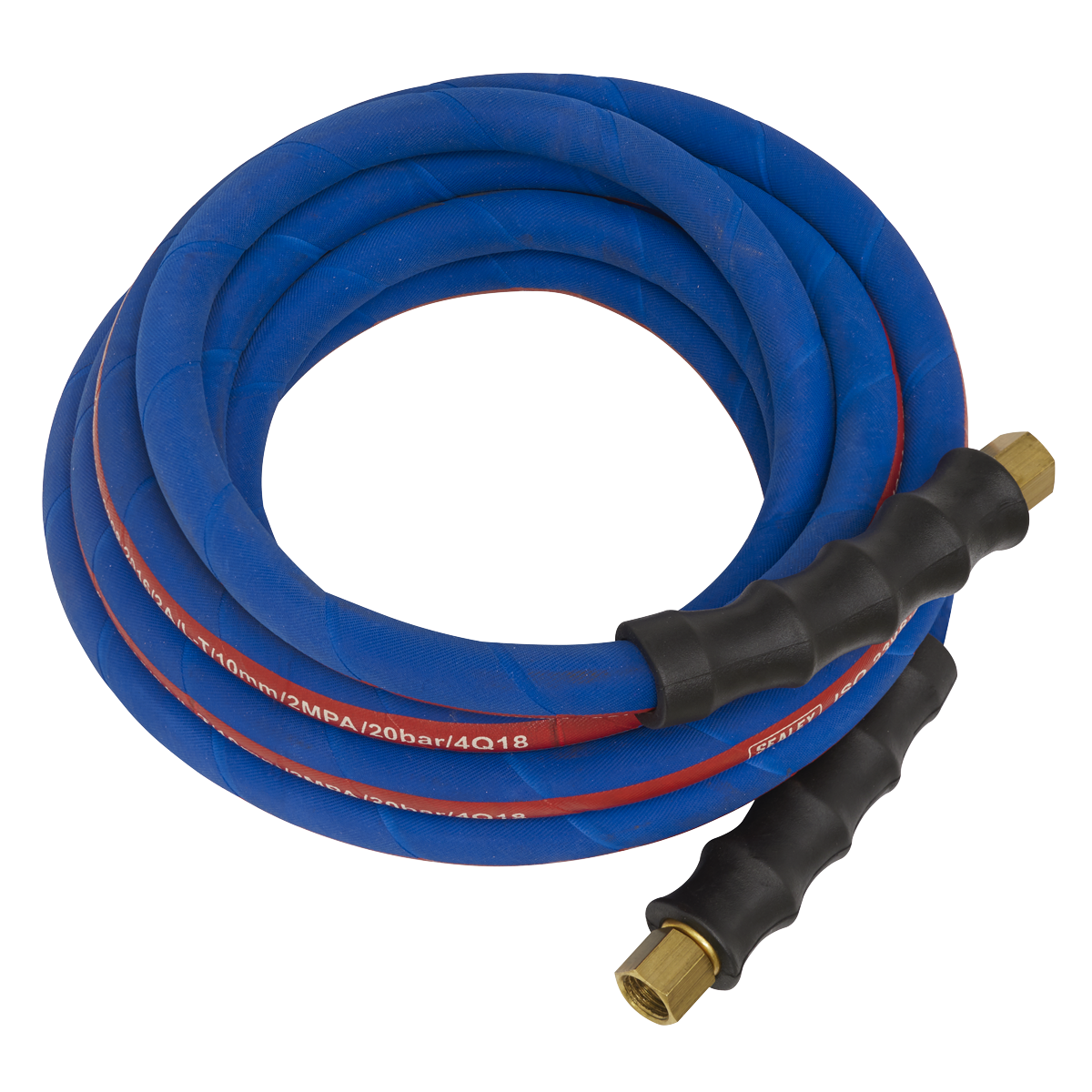 5m x Ø10mm Extra-Heavy-Duty Air Hose with 1/4"BSP Unions