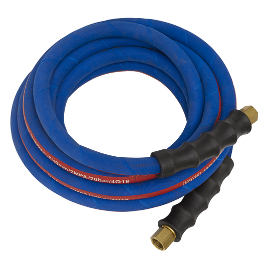 5m x Ø10mm Extra-Heavy-Duty Air Hose with 1/4"BSP Unions