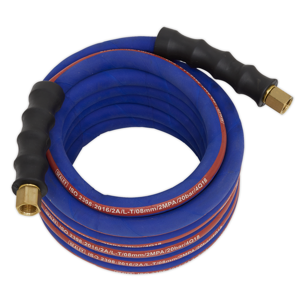 5m x Ø8mm Extra-Heavy-Duty Air Hose with 1/4"BSP Unions