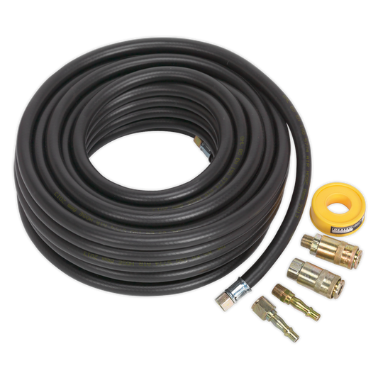 15m x Ø8mm Air Hose Kit with Connectors