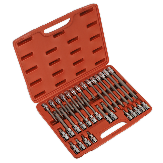 32pc 1/2"Sq Drive TRX-Star* Socket Bit Set