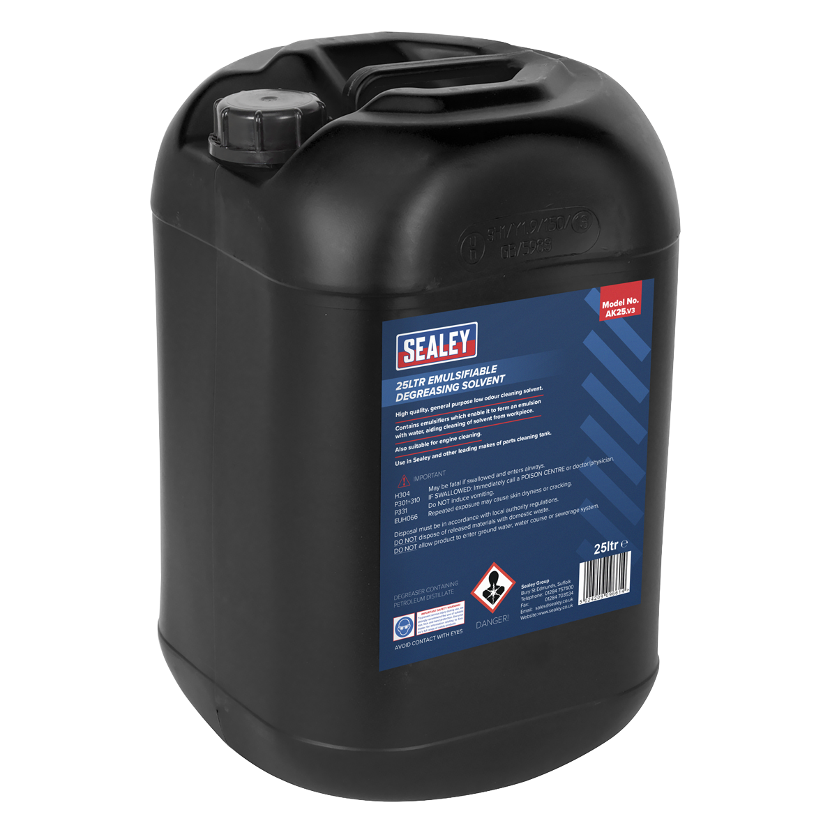 25L Emulsifiable Degreasing Solvent