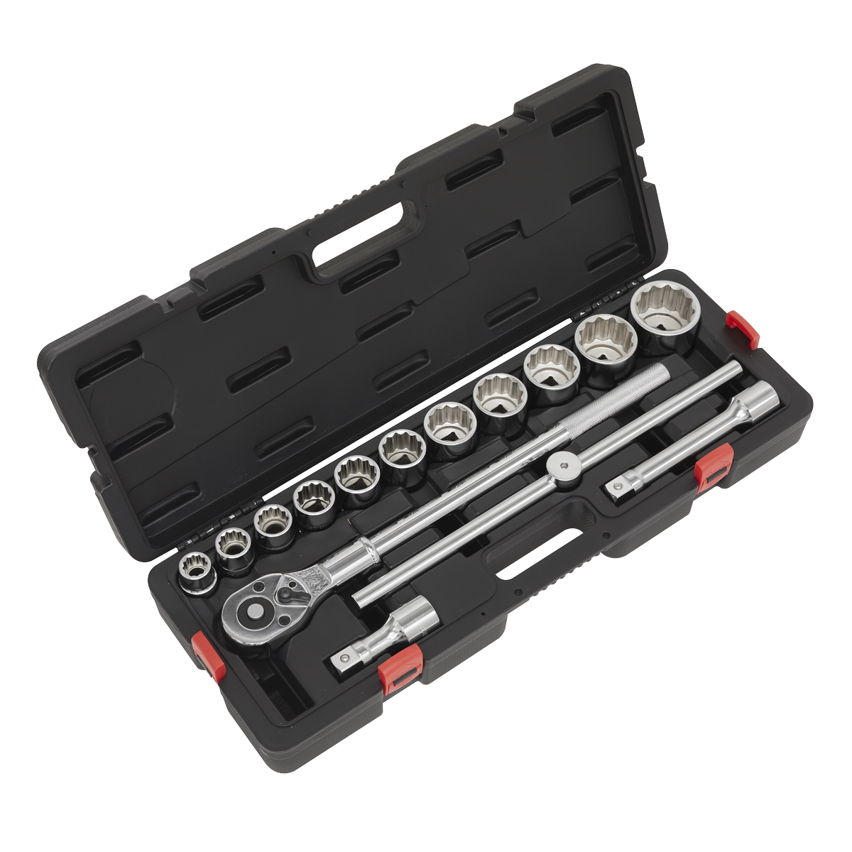 15pc 3/4"Sq Drive 12-point WallDrive® Socket Set - Metric