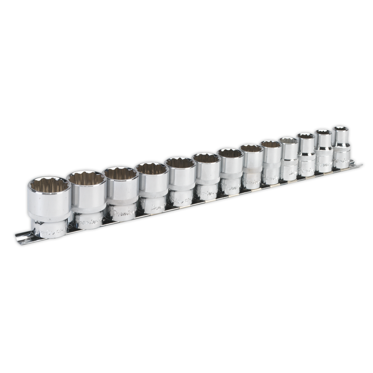 13pc 1/2"Sq Drive 12pt WallDrive® Socket Set - Imperial