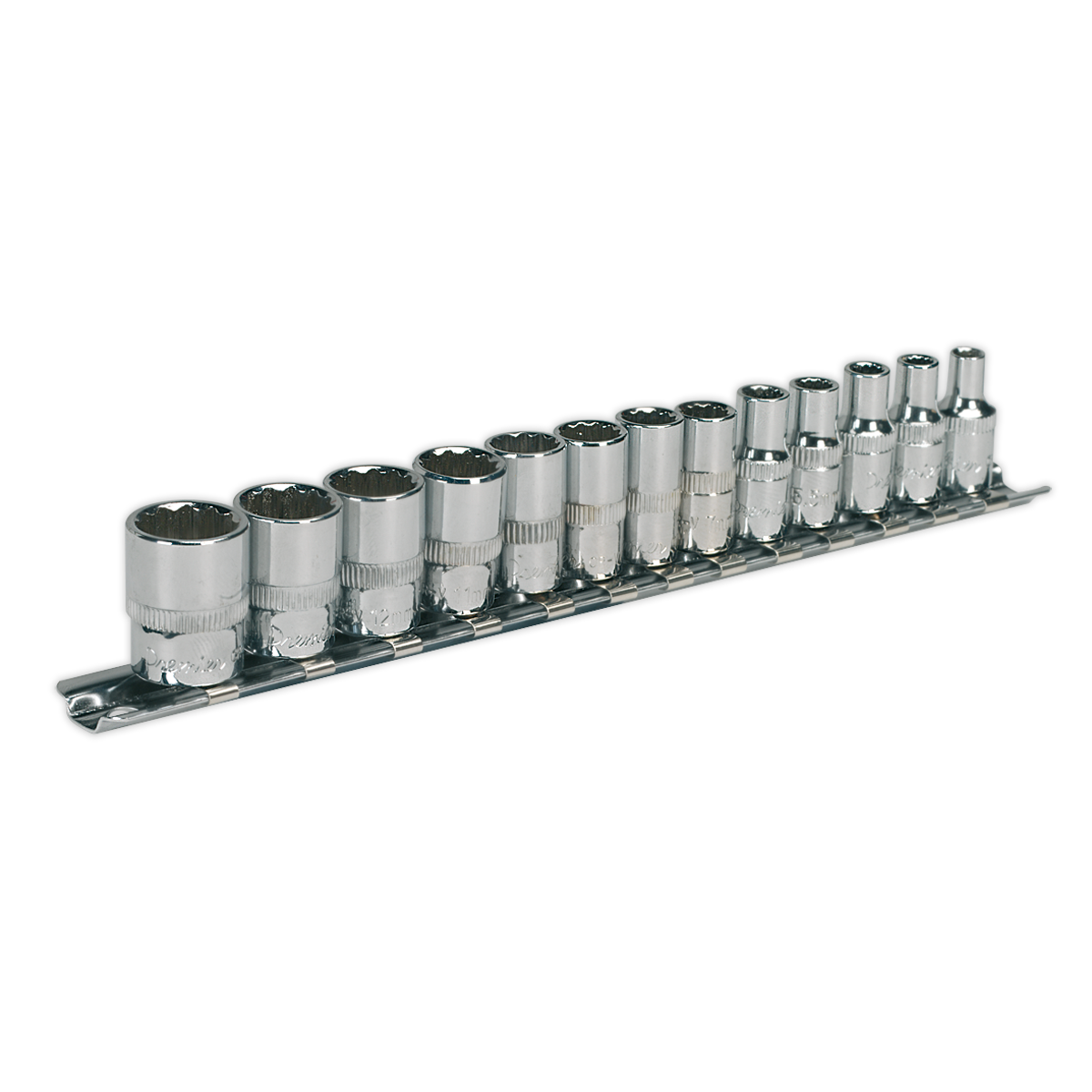 13pc 1/4"Sq Drive 12pt WallDrive® Socket Set