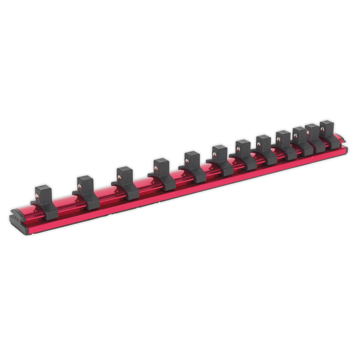 3/8"Sq Drive Magnetic Socket Retaining Rail with 12 Clips