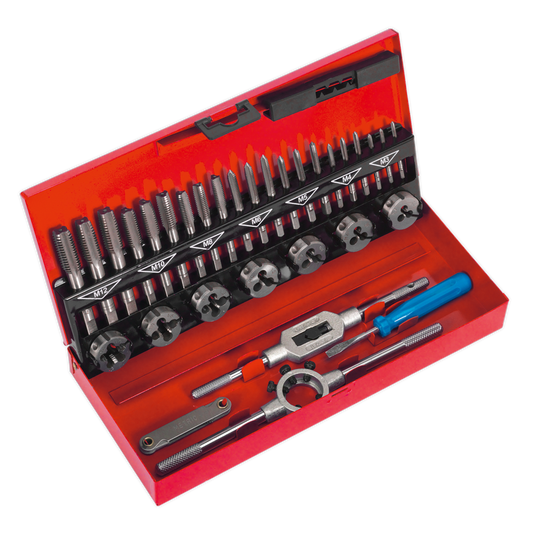 32pc Tap & Die Set Split Dies - Metric