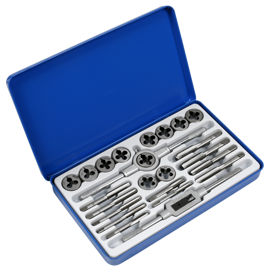 24pc Tap & Split Die Set - Imperial