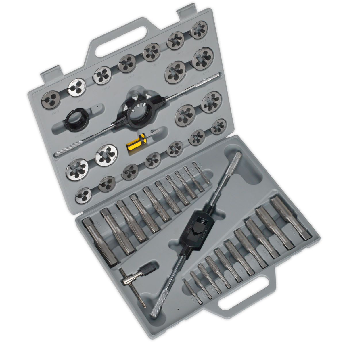 45pc Tap & Die Set Split Dies - Metric