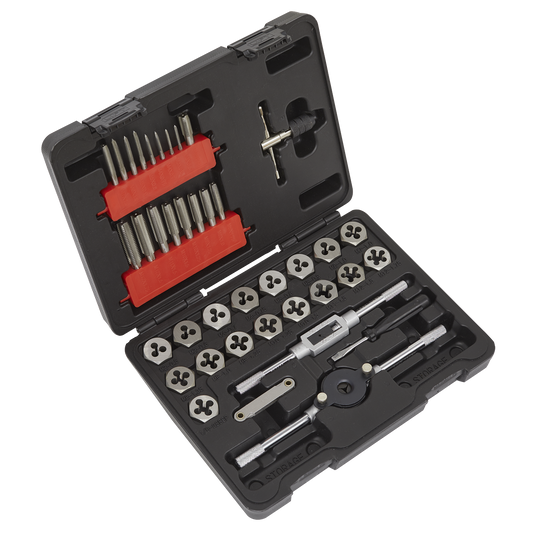 39pc Tap & Hex Die Set - Metric