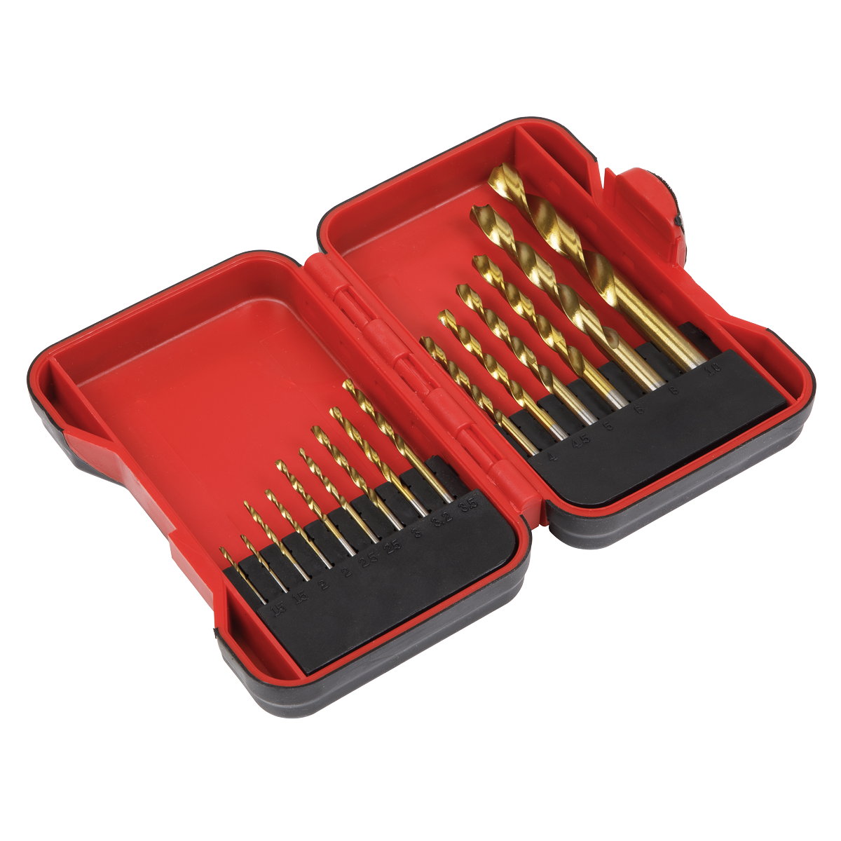 15pc HSS Drill Bit Set