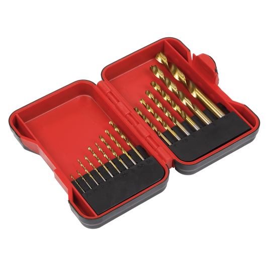 15pc HSS Drill Bit Set