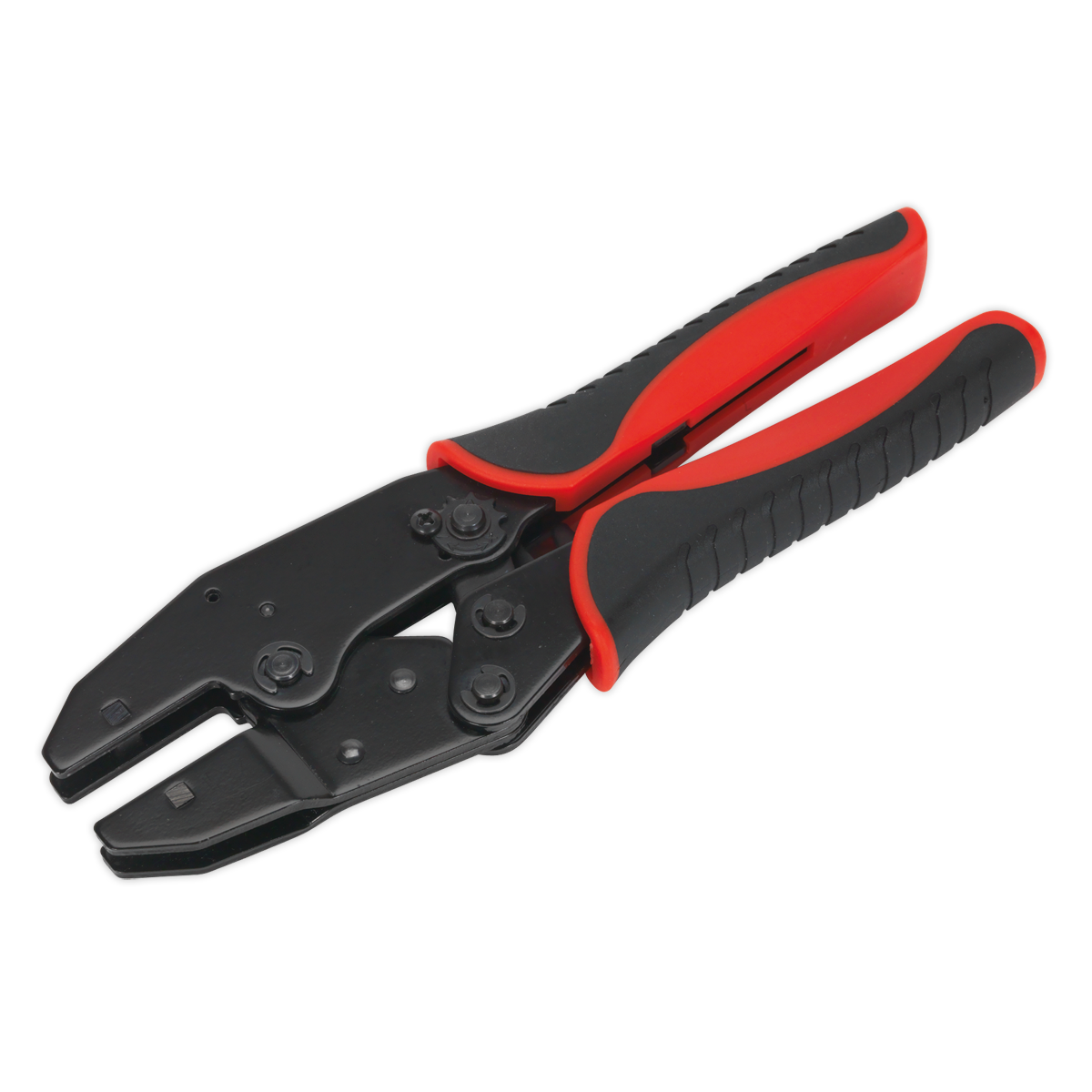 Ratchet Crimping Tool without Jaws