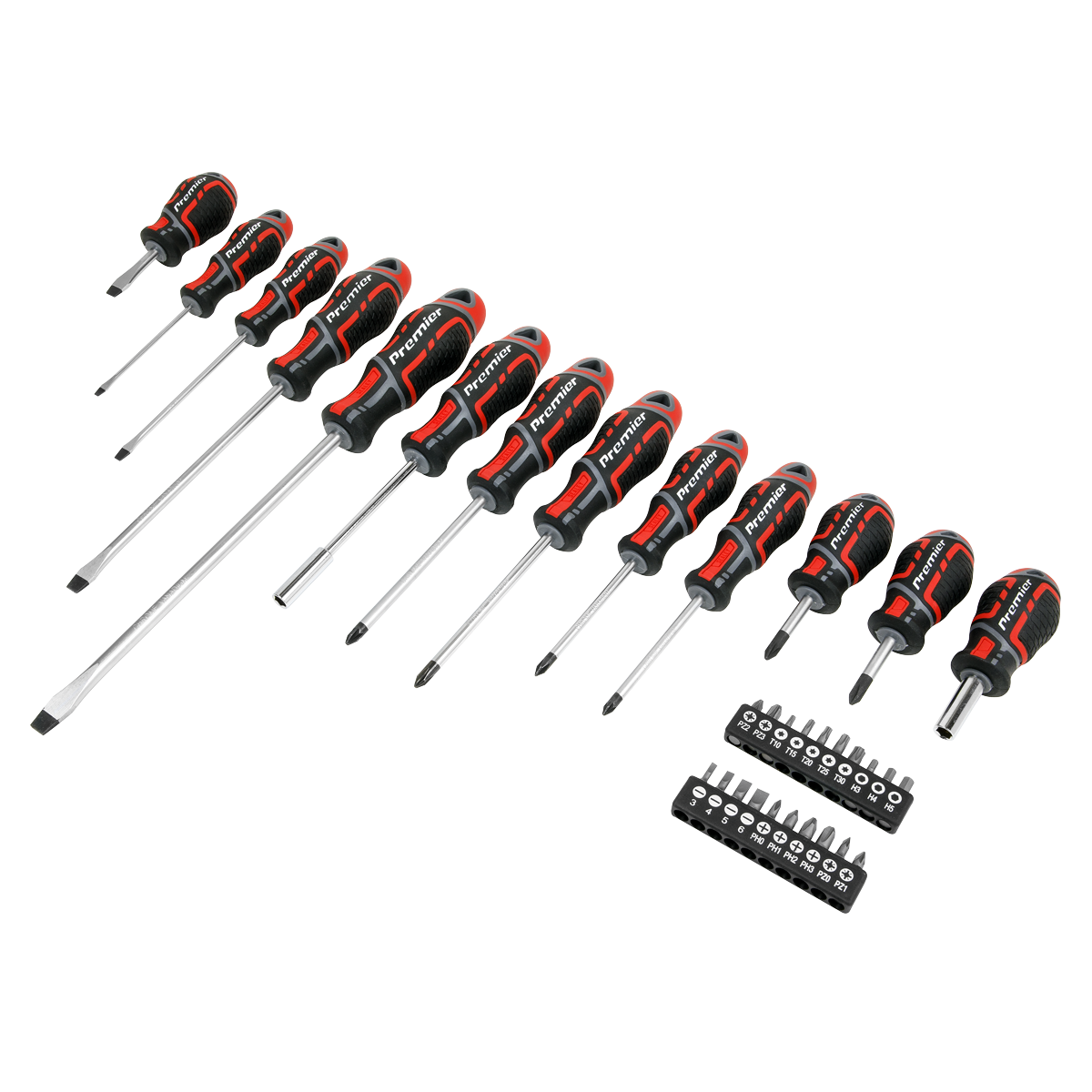 33pc GripMAX® Screwdriver & Bit Set