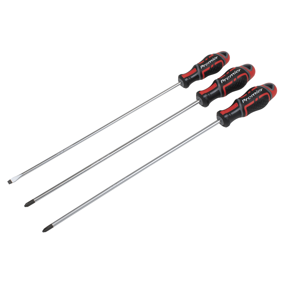 3pc GripMAX® Long Screwdriver Set