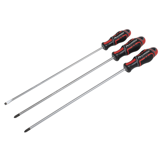 3pc GripMAX® Long Screwdriver Set