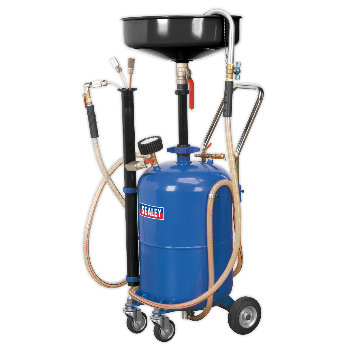 35L Air Discharge Mobile Oil Drainer with Probes