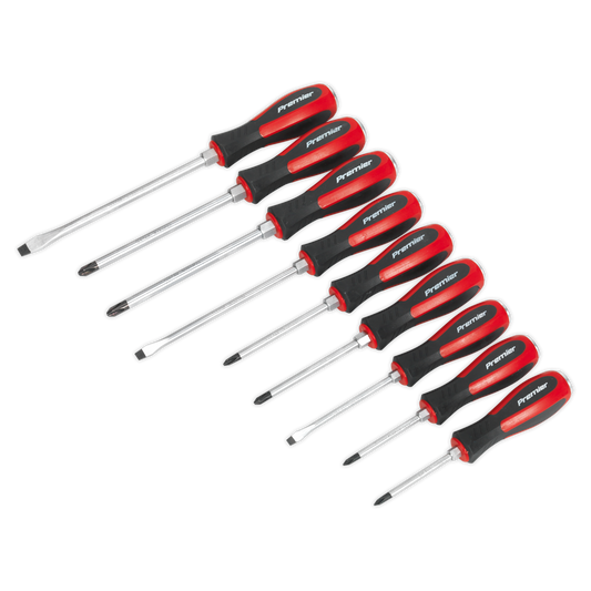 9pc Hammer-Thru Screwdriver Set