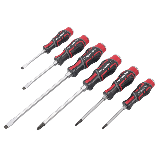 6pc Hammer-Thru Screwdriver Set