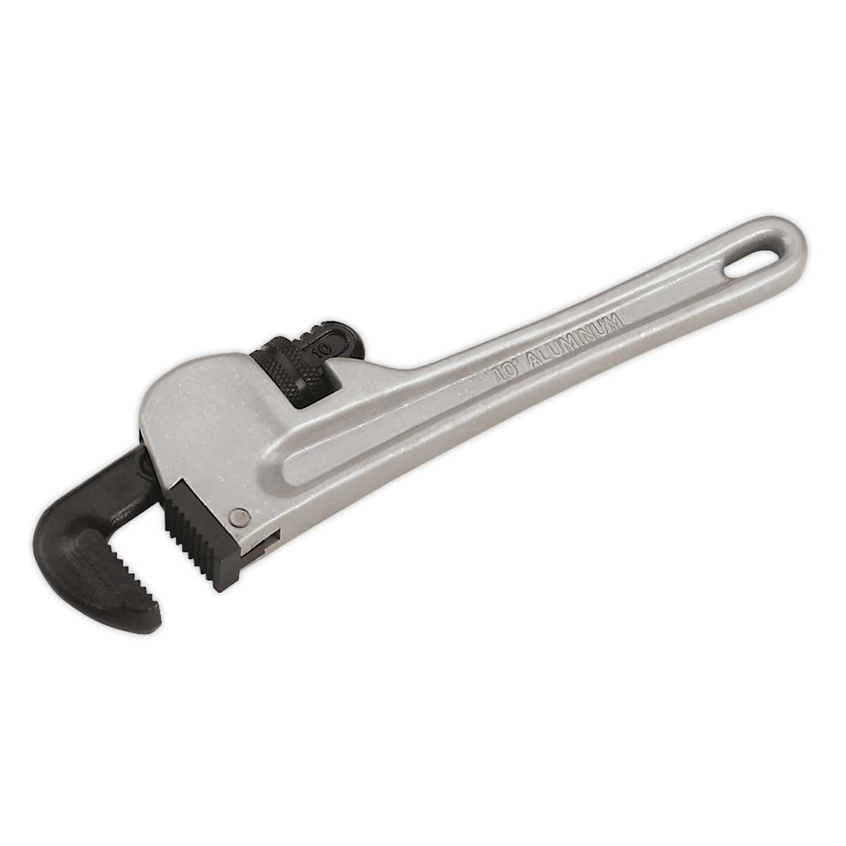 250mm Aluminium Alloy Pipe Wrench - European Pattern