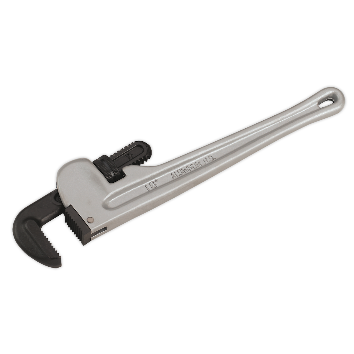 450mm Aluminium Alloy Pipe Wrench - European Pattern