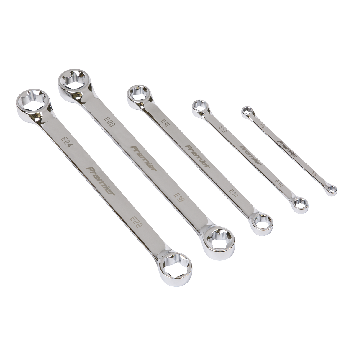 5pc TRX-Star* Double End Spanner Set