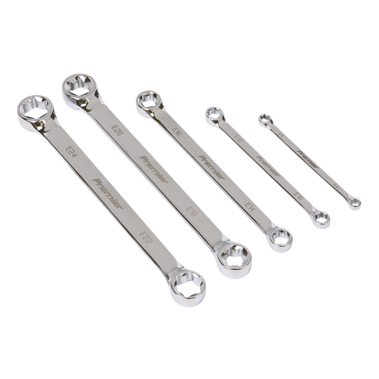 5pc TRX-Star* Double End Spanner Set