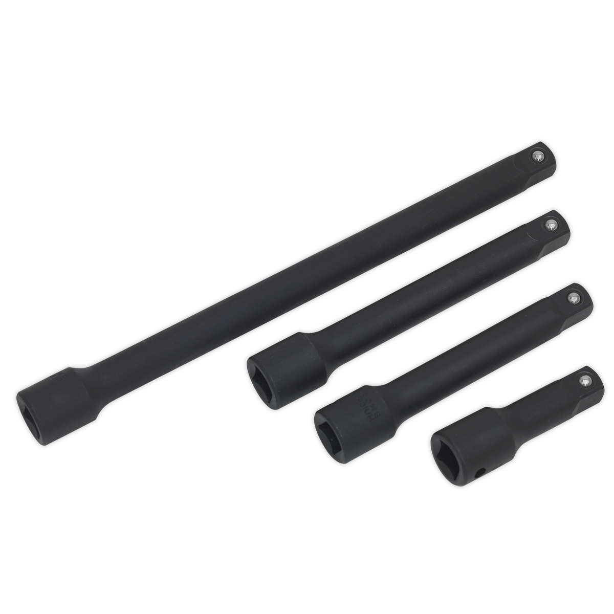 4pc 1/2"Sq Drive Impact Extension Bar Set