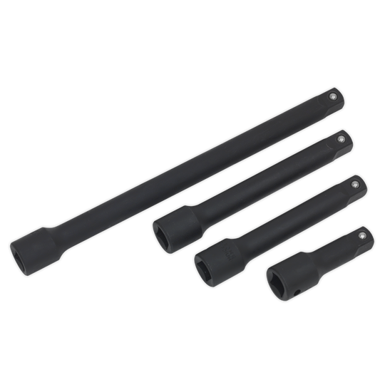 4pc 1/2"Sq Drive Impact Extension Bar Set