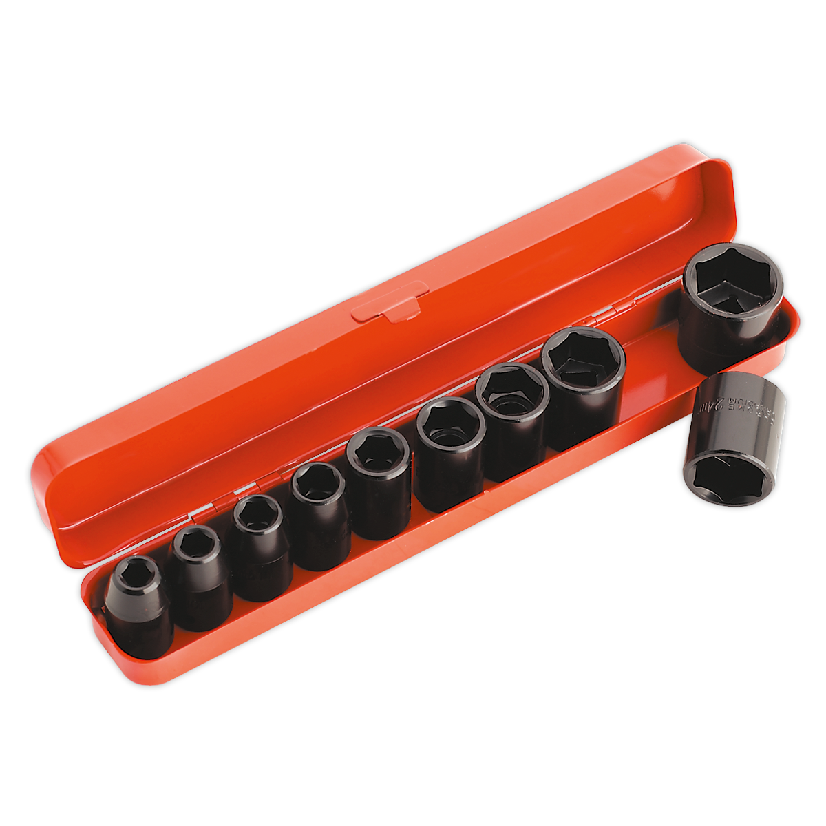 10pc 1/2"Sq Drive Impact Socket Set