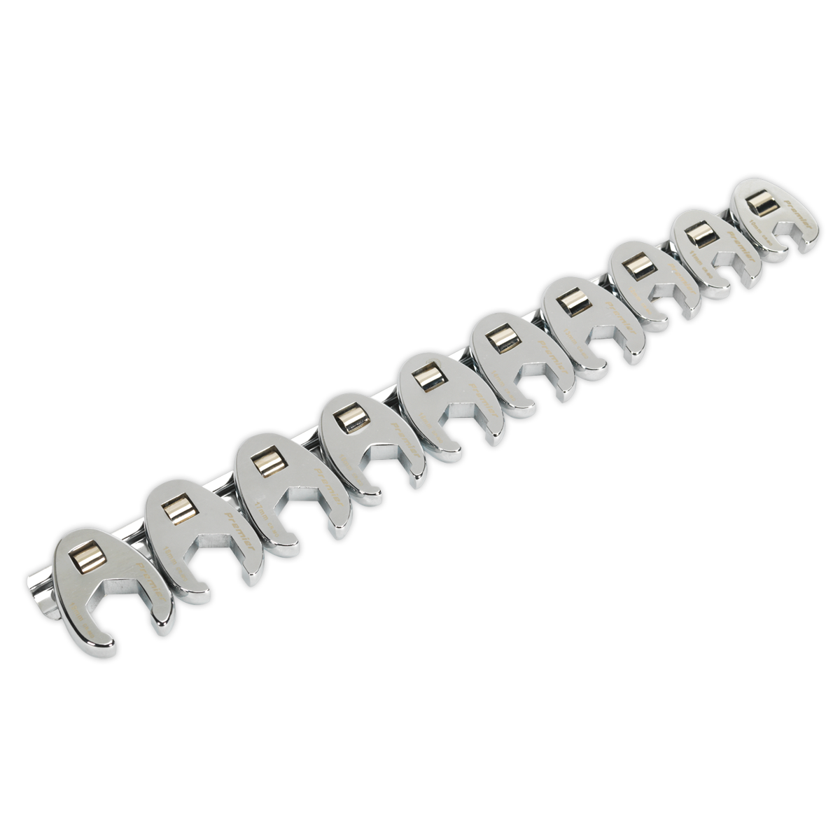 10pc 3/8"Sq Drive Crow's Foot Spanner Set