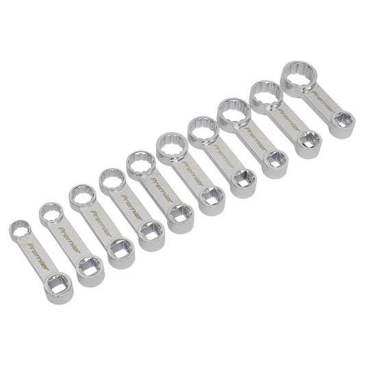 10pc 3/8"Sq Drive Torque Adaptor Spanner Set