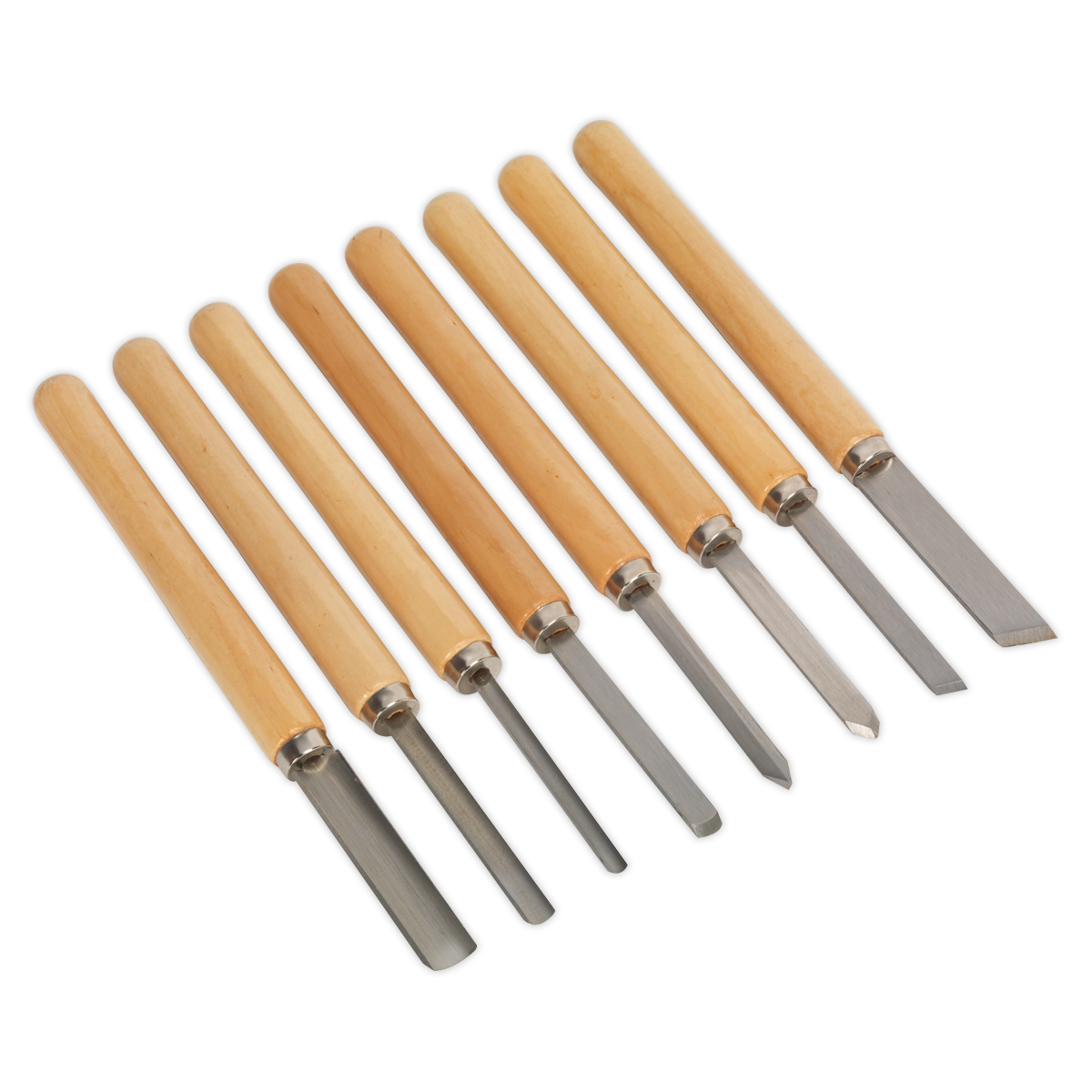 8pc Wood Turning Chisel Set