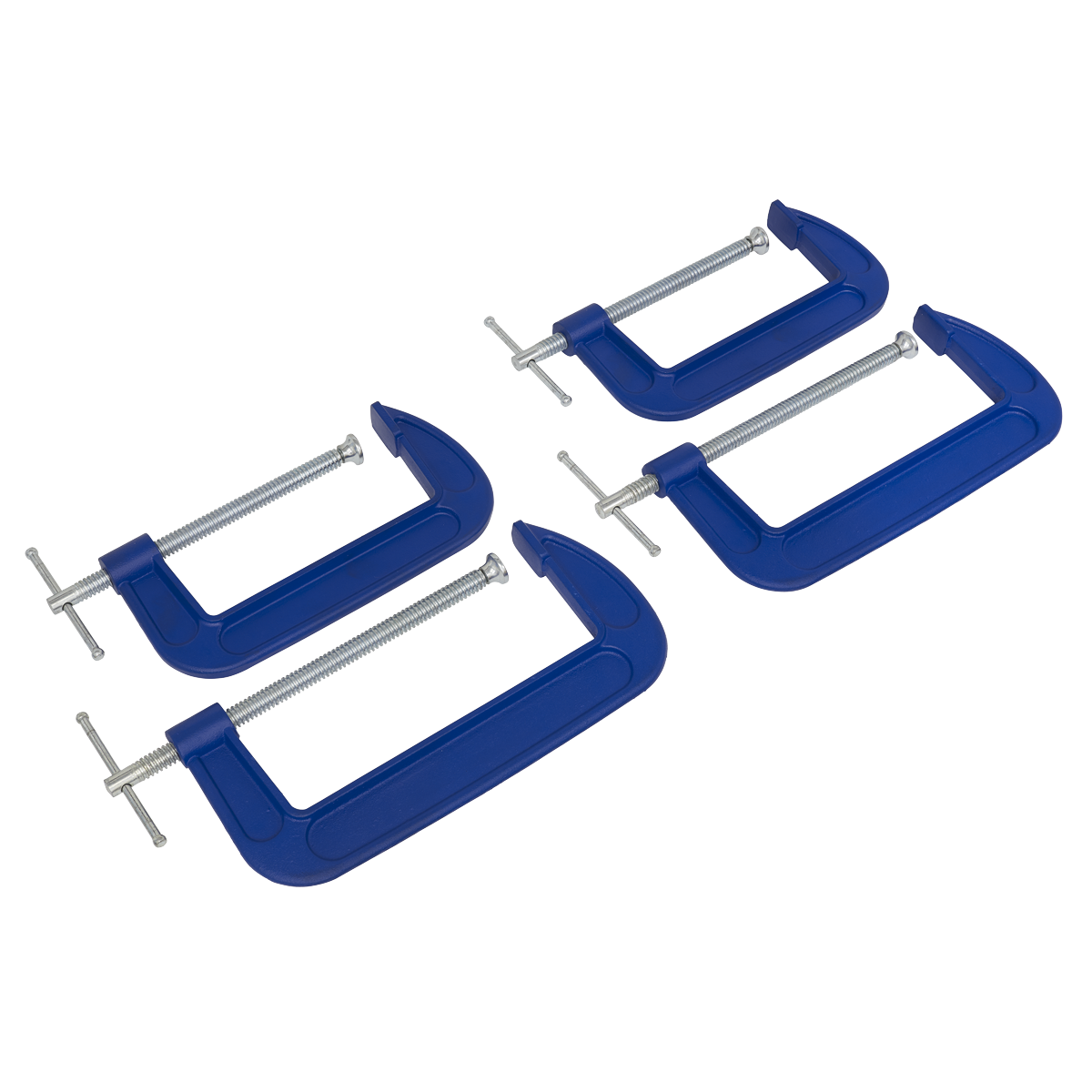 4pc G-Clamp Set